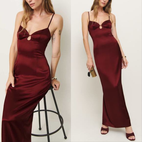 Reformation Dresses & Skirts - Reformation Sathia Satin Dress